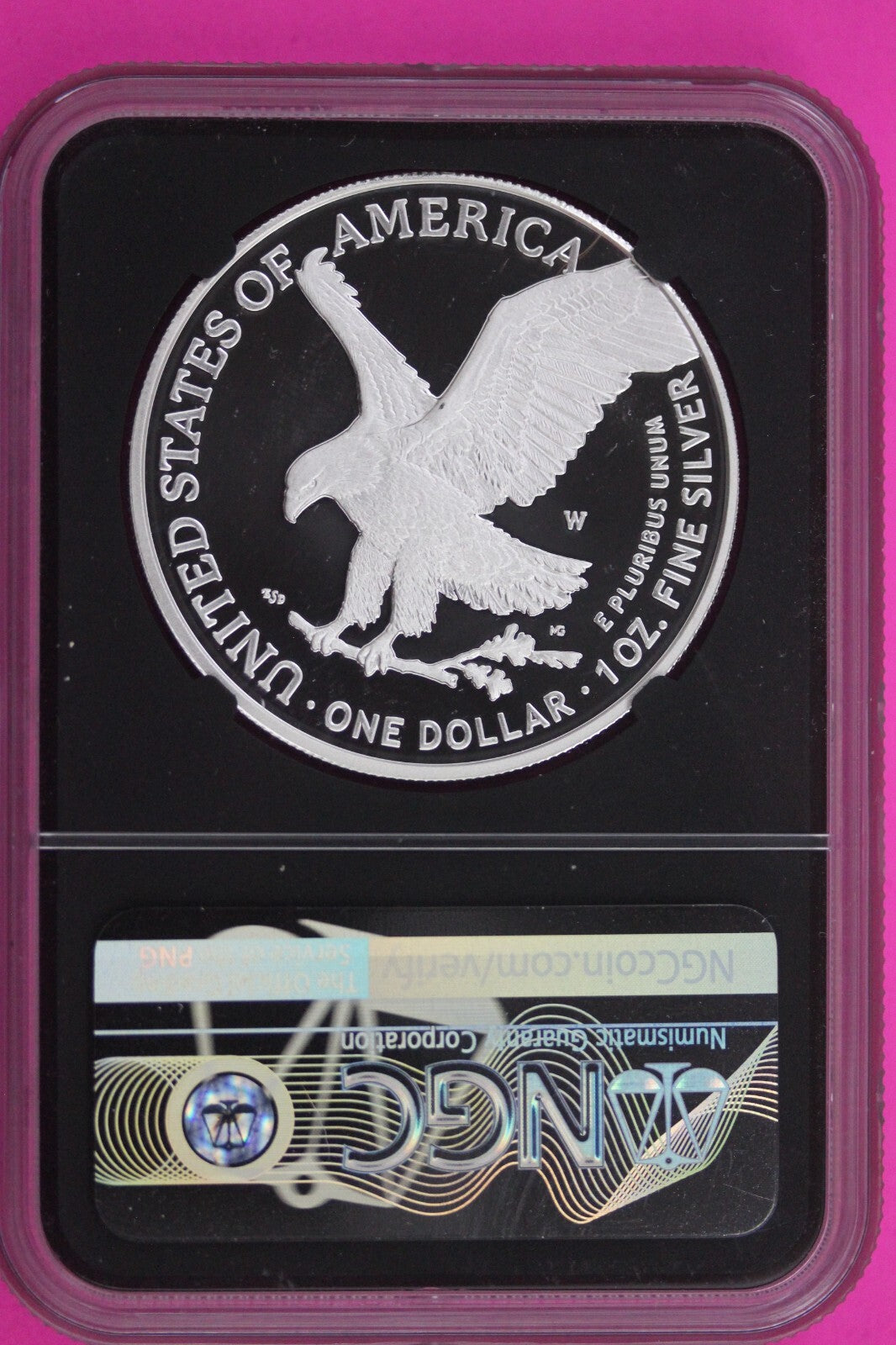 2021 W T2 PF 70 Silver Eagle NGC Michael Gaudiosa Certified Graded Authentic 648