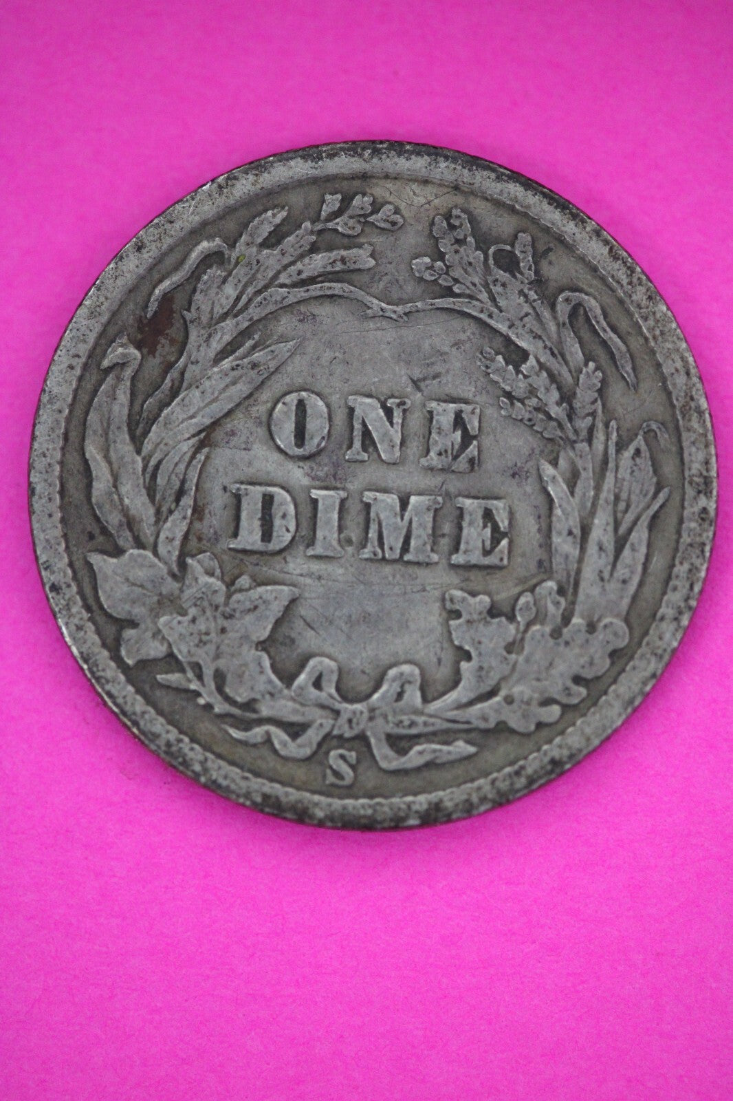 1905 S Barber Liberty Dime Scarce Semi Key Date Silver Coin San Francisco 140