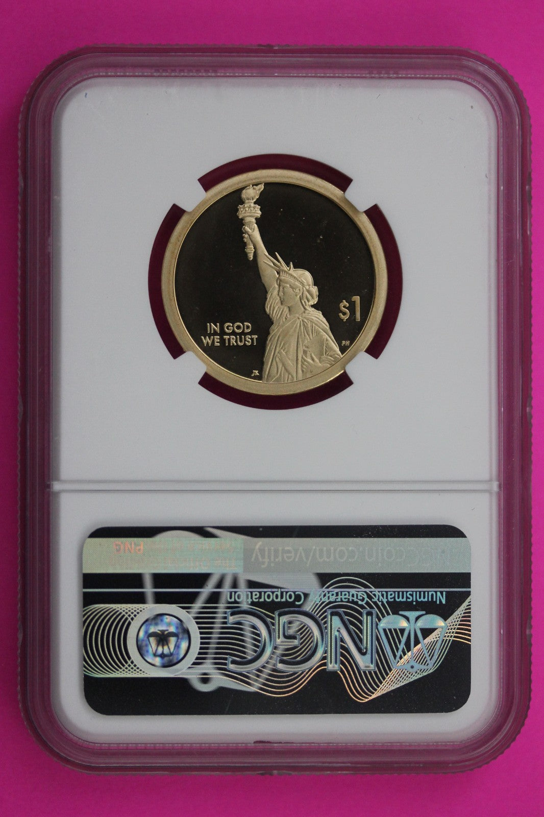 2018 PF 70 Proof Ametican Innovation Dollar NGC Graded Certified Authentic 544