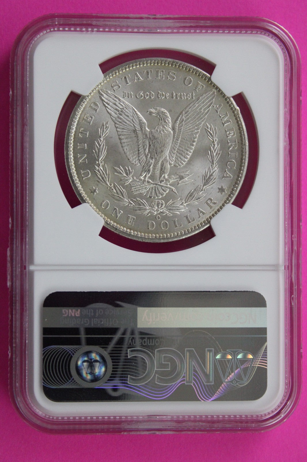1900 O MS 64 Liberty Morgan Silver Dollar NGC Certified Graded Authentic 850