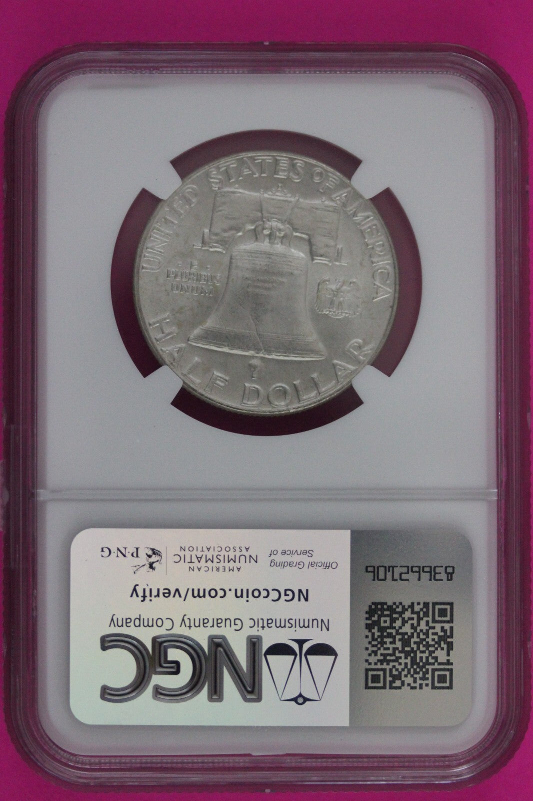 Full Bell Lines 1961 D MS 64 FBL Ben Franklin Half Dollar Silver Coin NGC 791