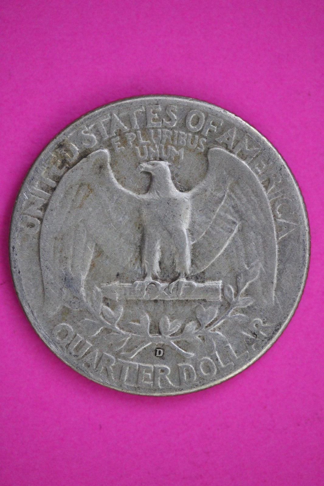 1936 D George Washington Quarter Silver Guaranteed Authentic & Genuine Coin 2964