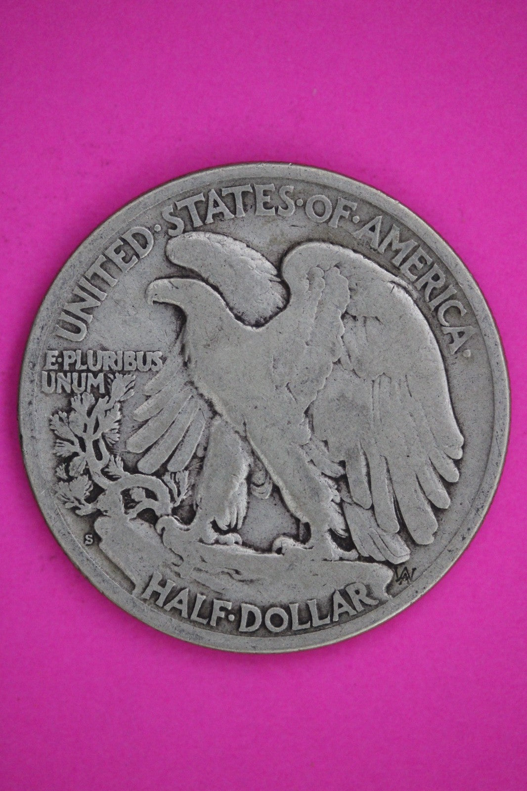 1923 S Walking Liberty Walker Half Dollar Coin Guaranteed Authentic Genuine 2398