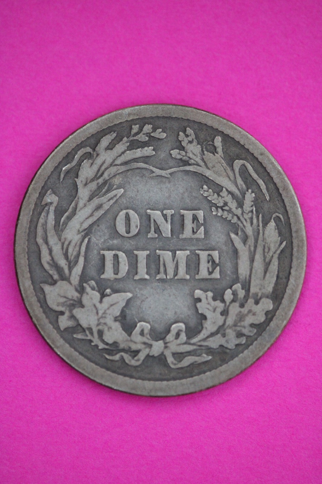 1914 P Barber Liberty Dime Scarce Semi Key Date Silver Coin Philadelphia Mint 33