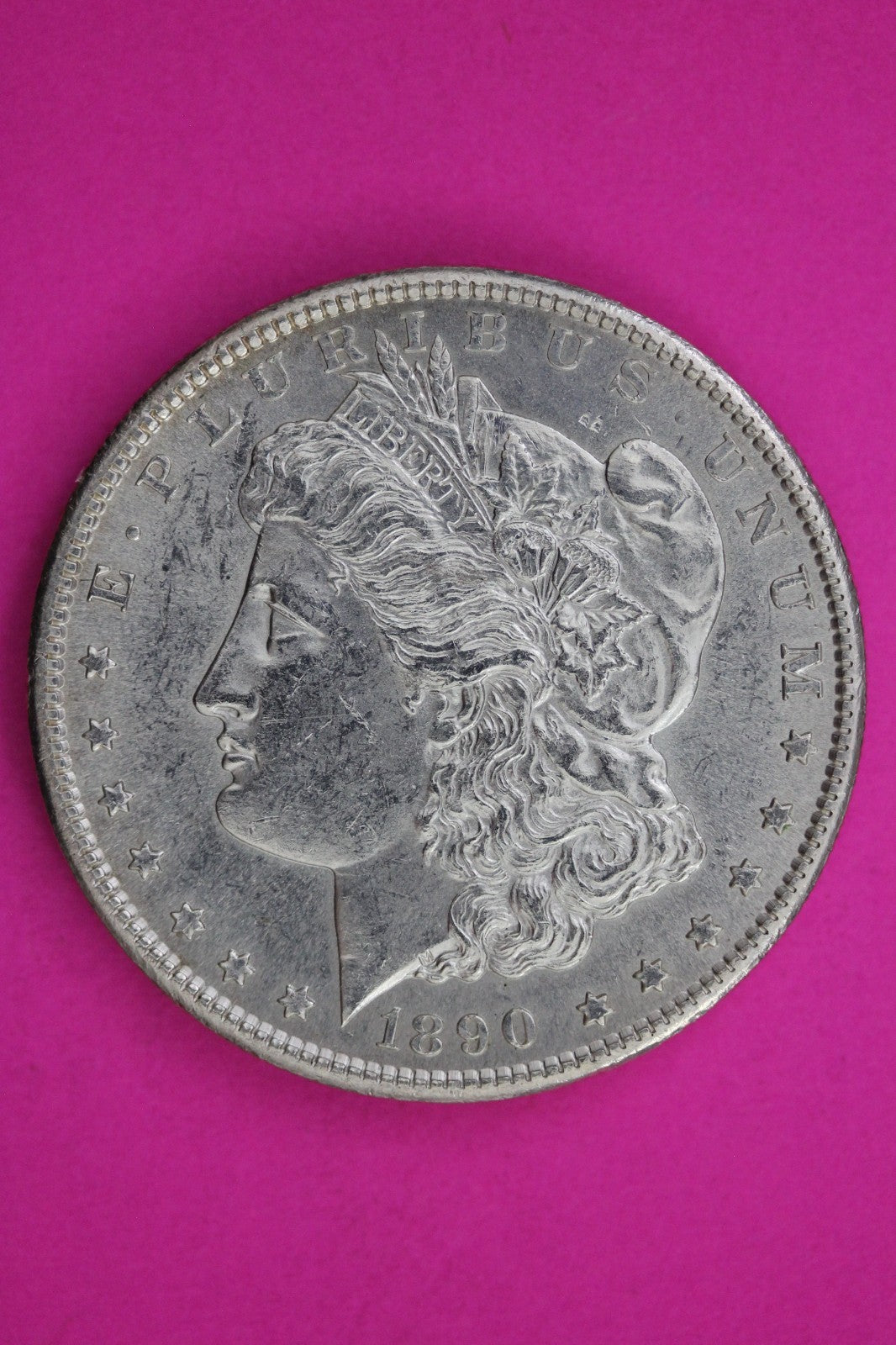 High Grade 1890 S Morgan Liberty Silver Dollar Guaranteed Authentic Coin 1826
