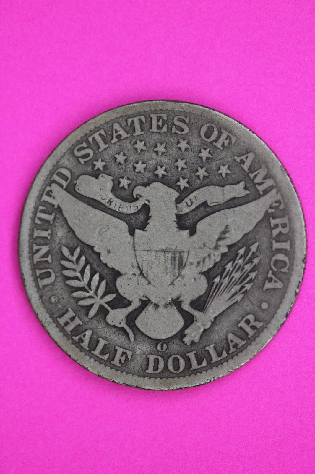 1904 O Barber Liberty Half Dollar Silver Coin Guaranteed Authentic Genuine 1495