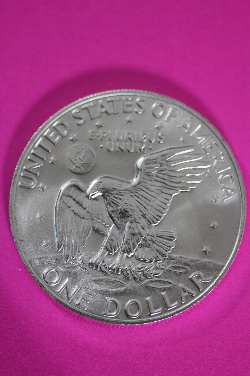 Gem BU 1974 S Ike Eisenhower 40% Silver Dollar You Get Same Coin In Pics TOM 05