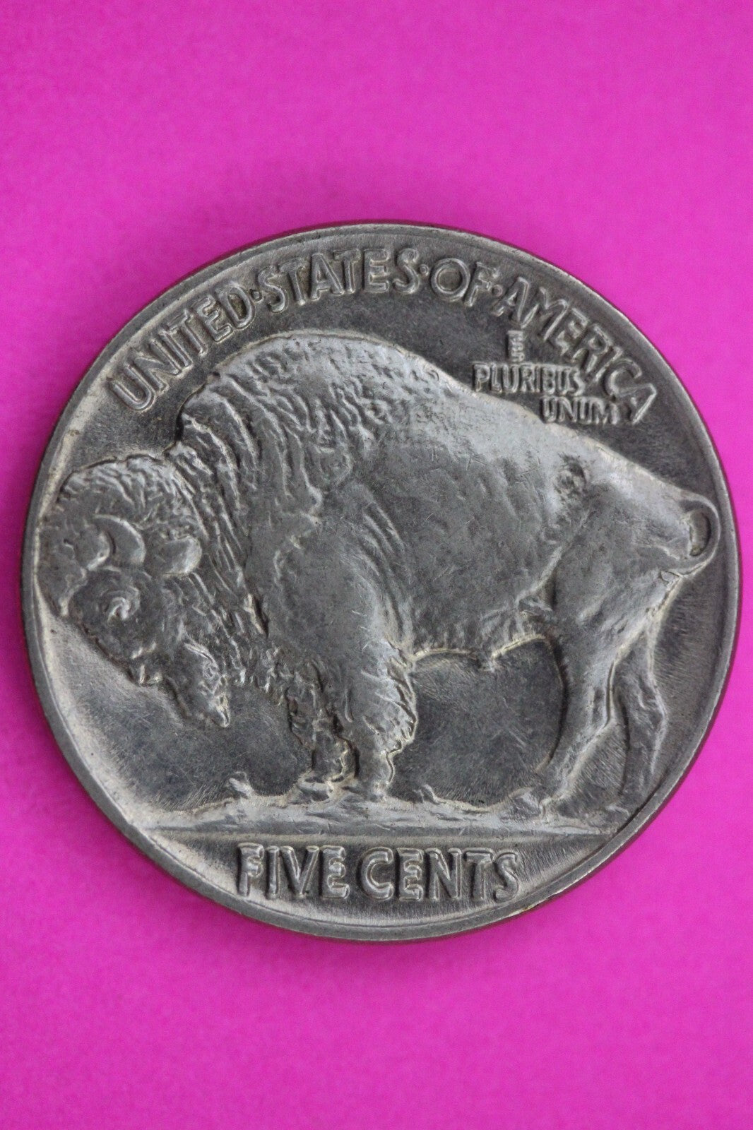 High Grade 1937 P Buffalo Nickel Coin Guaranteed Authentic & Genuine 1061