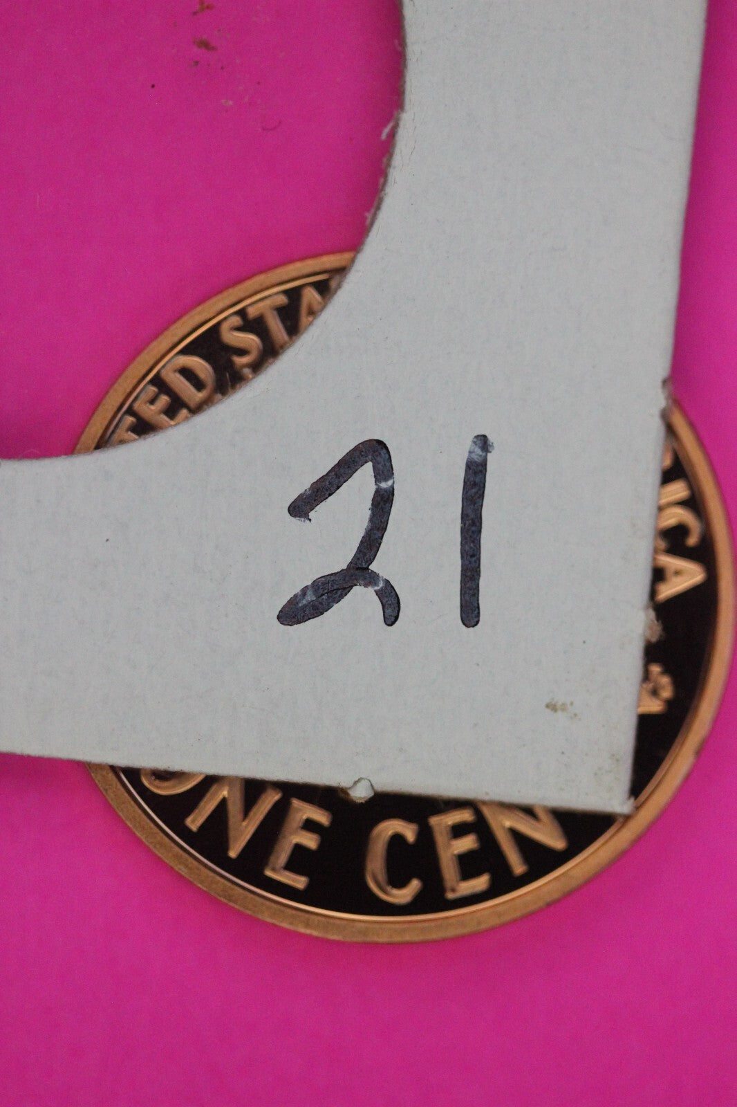 Gem Proof 2007 S Ultra Deep Cameo Lincoln Memorial Cent Same Coin In Pics TOM21