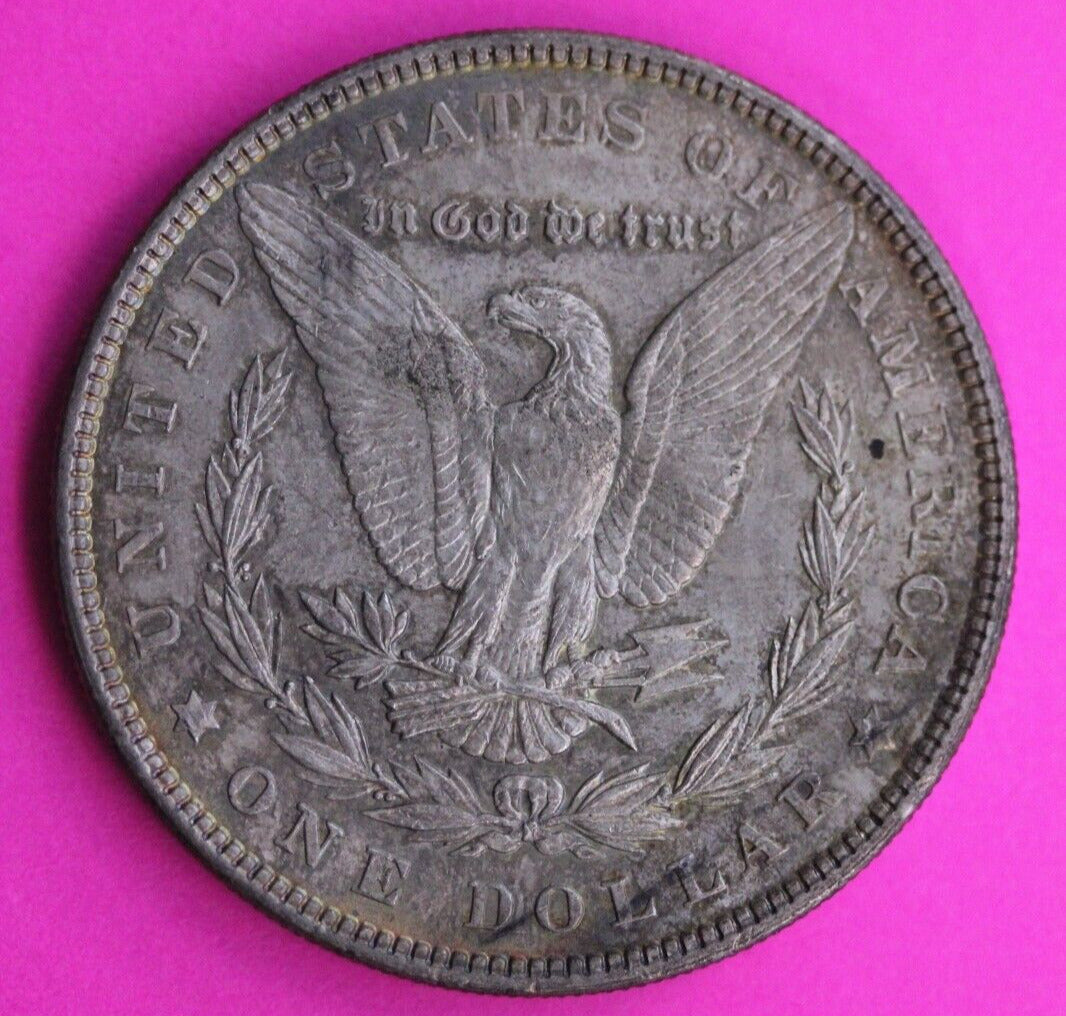 Toned High Grade 1902 P Morgan Liberty Silver Dollar Philadelphia Mint Coin 297