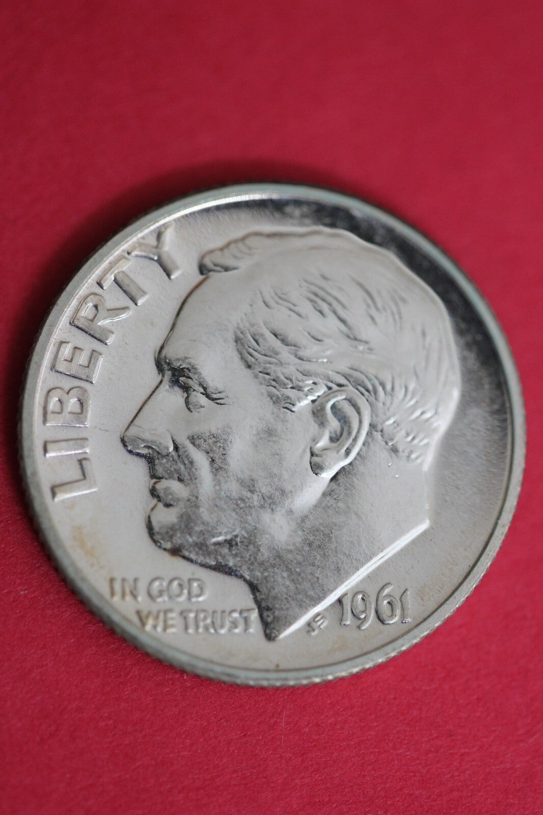 1961 Silver Proof Roosevelt Dime Exact Coin Shown 11