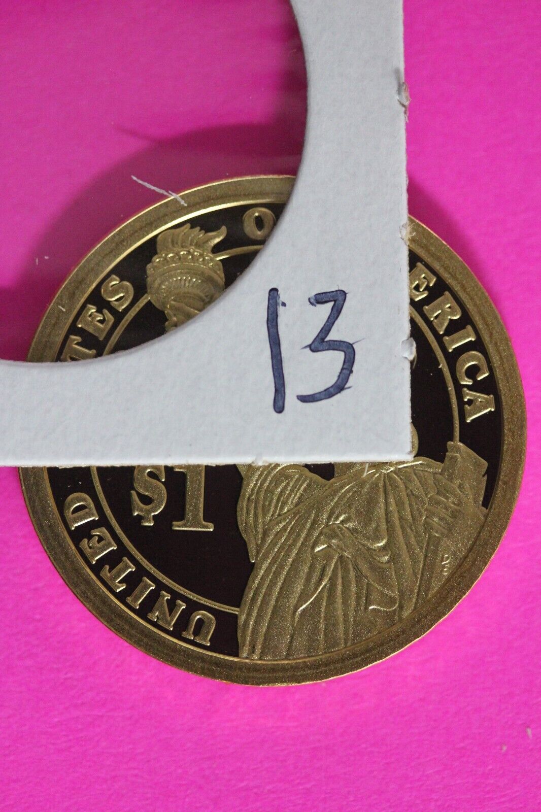 Proof 2012 S Grover Cleveland 1 Presidential Dollar DCAM Exact Coin Shown TOM 13