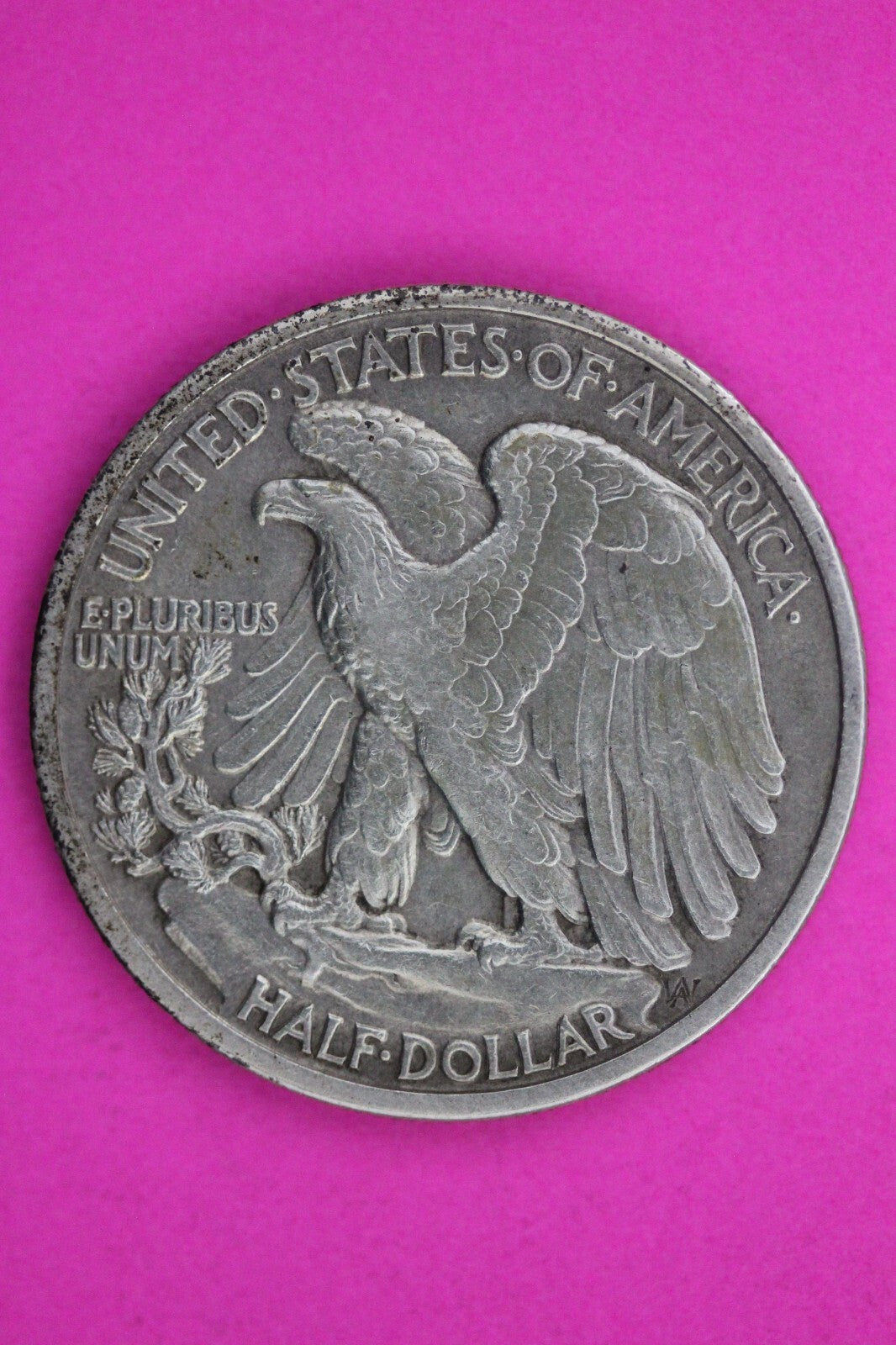High Grade 1917 D OBV  Walking Liberty Half Dollar Rare Key Date Silver Coin 170