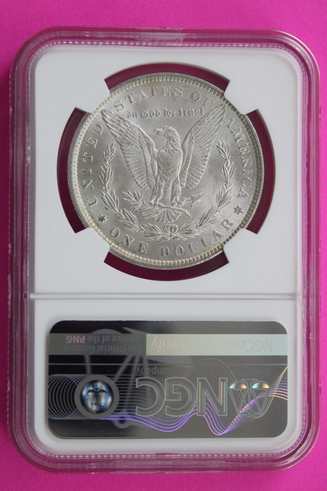 1888 P MS 63 Liberty Morgan Silver Dollar NGC Certified Graded Authentic 821