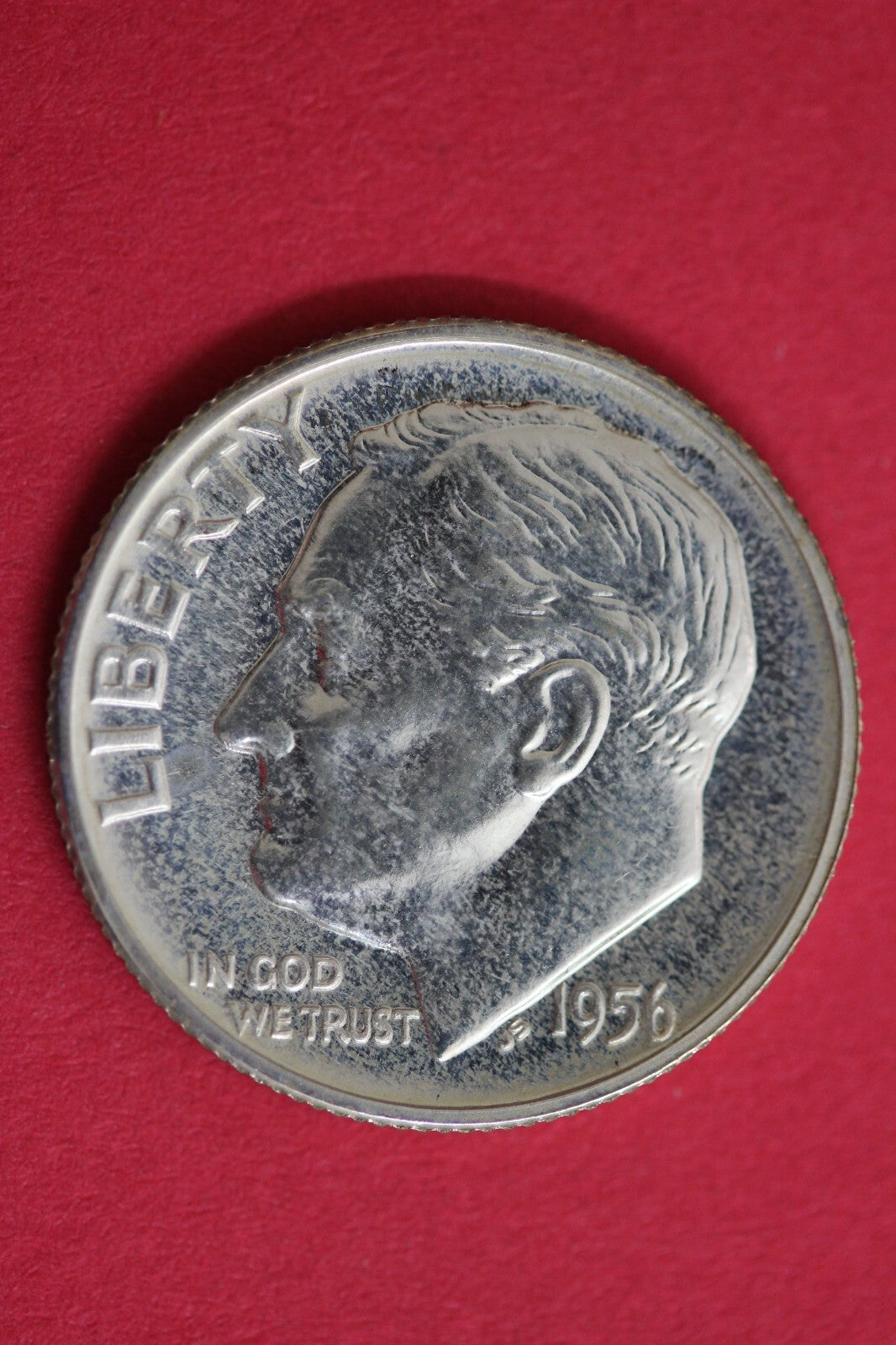 1956 Silver Proof Roosevelt Dime Exact Coin Shown Fast Shipping OCE 99