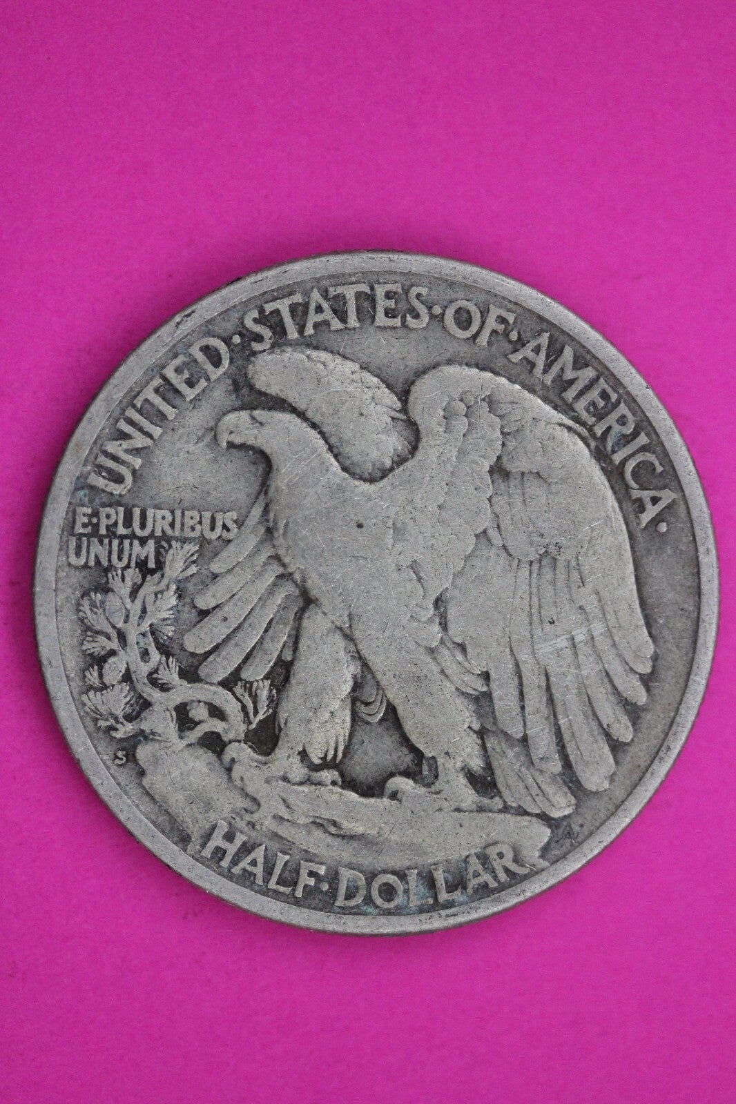 1920 S Walking Liberty Silver Half Dollar Guaranteed Authentic Genuine Coin 1164