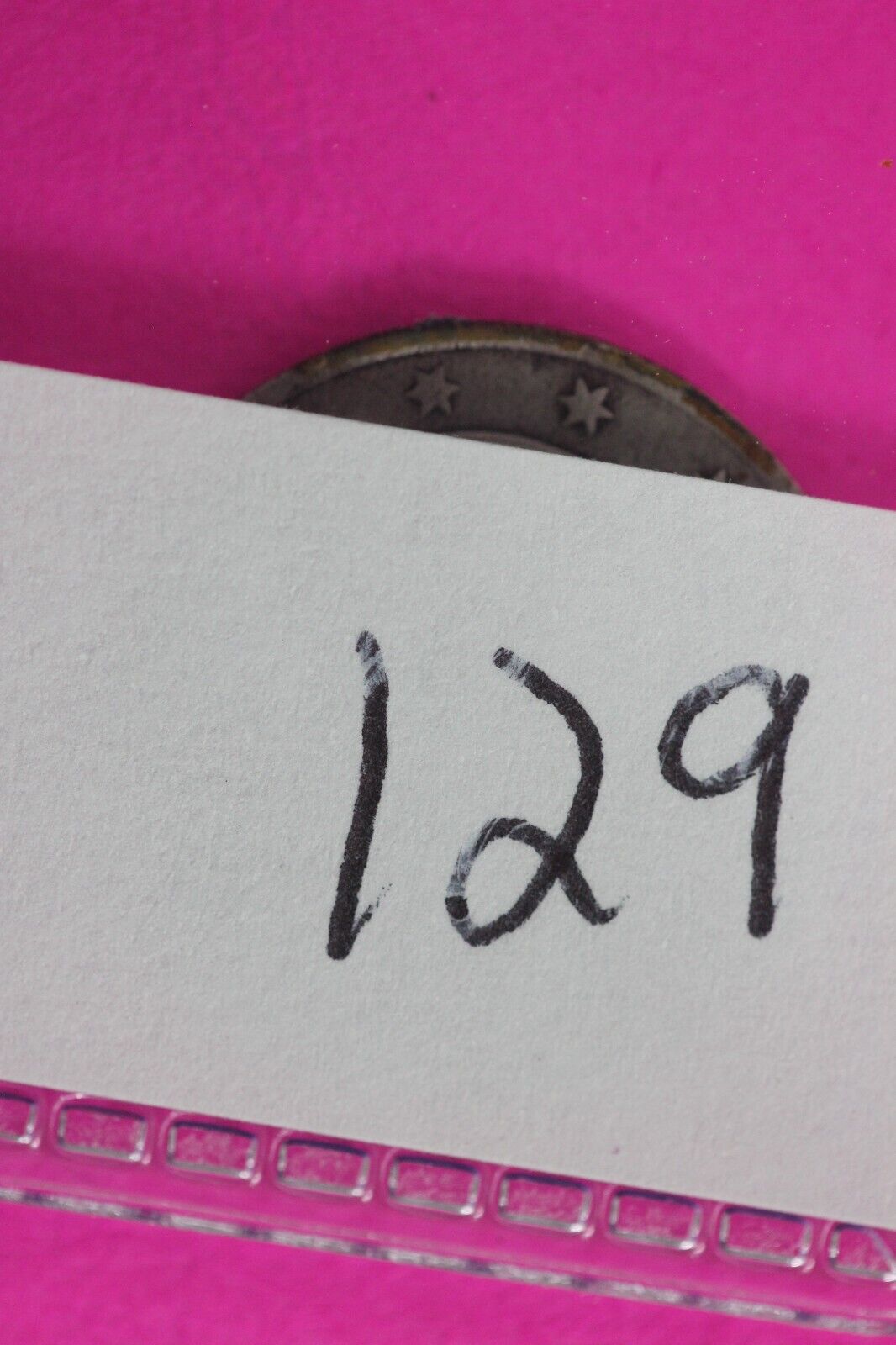 High Grade 1853 Trime 3 Three Cent Silver Dime Rare Semi Key Date Coin 129