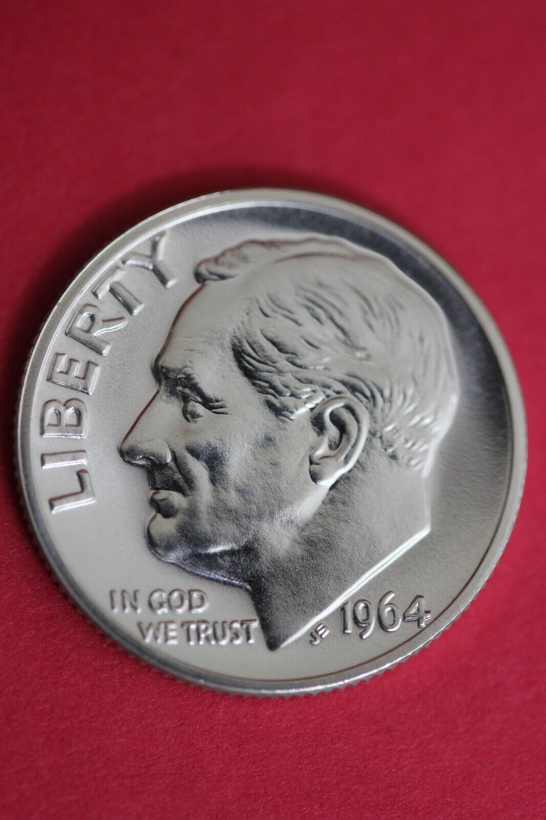 1964 Silver Proof Roosevelt Dime Exact Coin Shown 10
