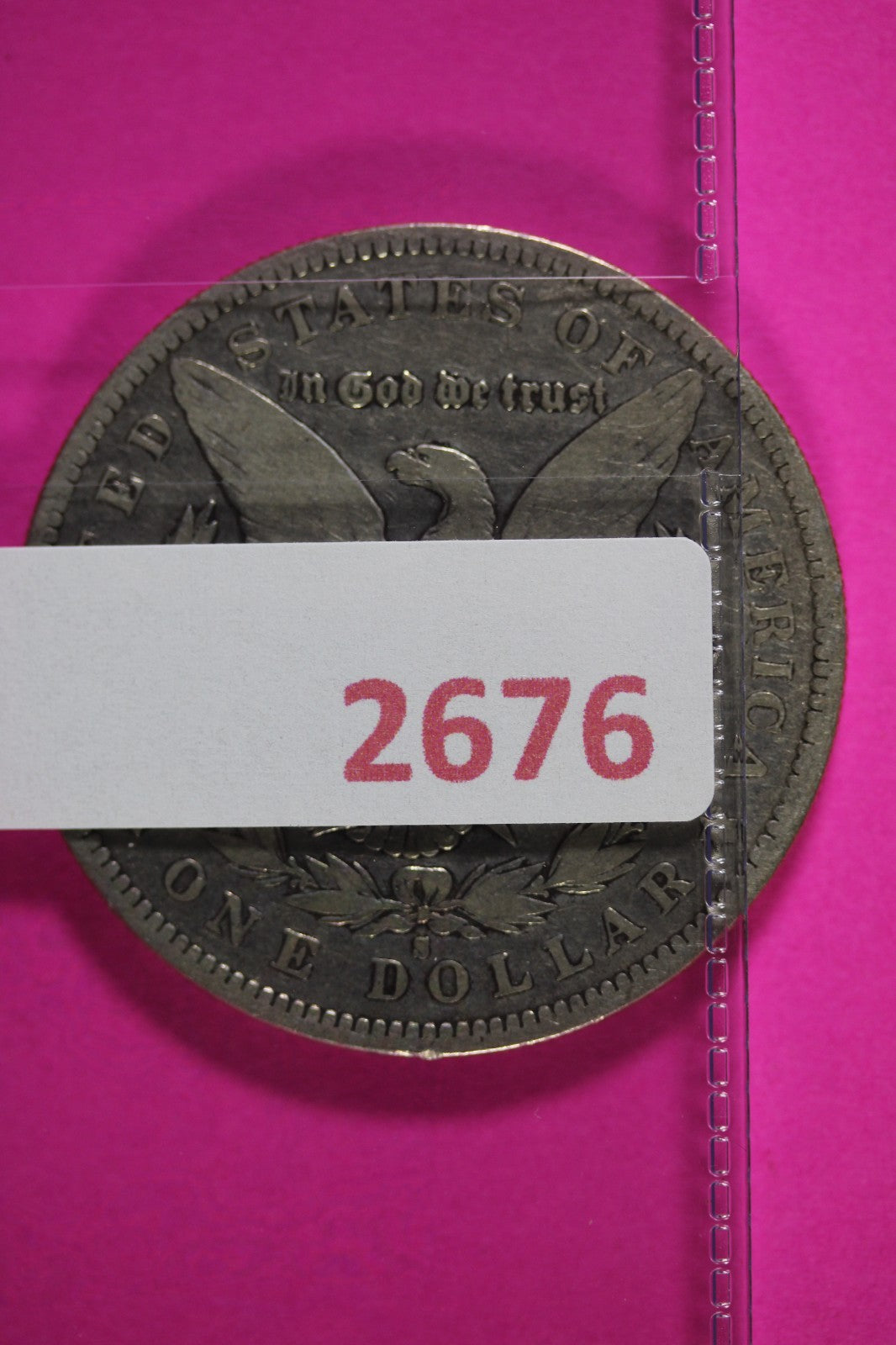 1892 S Morgan Lady Liberty Silver Dollar Guaranteed Authentic & Genuine 2676