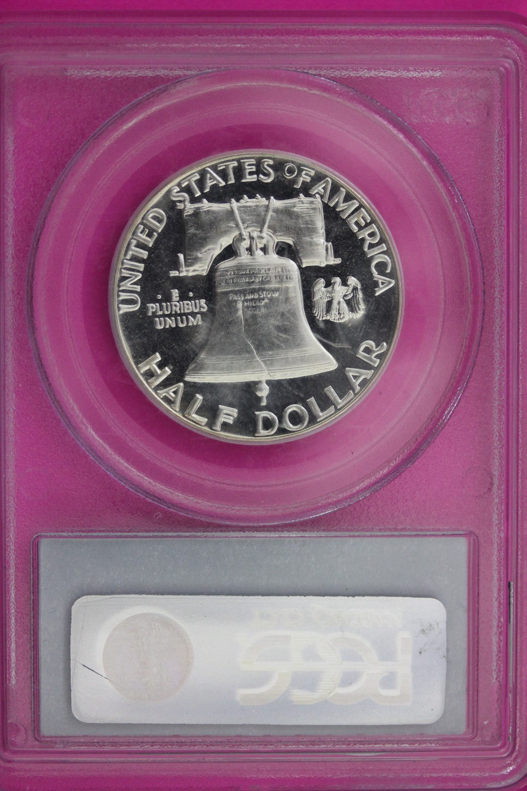 1956 PR 67 Type 1 Ben Franklin Half Dollar PCGS Graded Certified Authentic 61