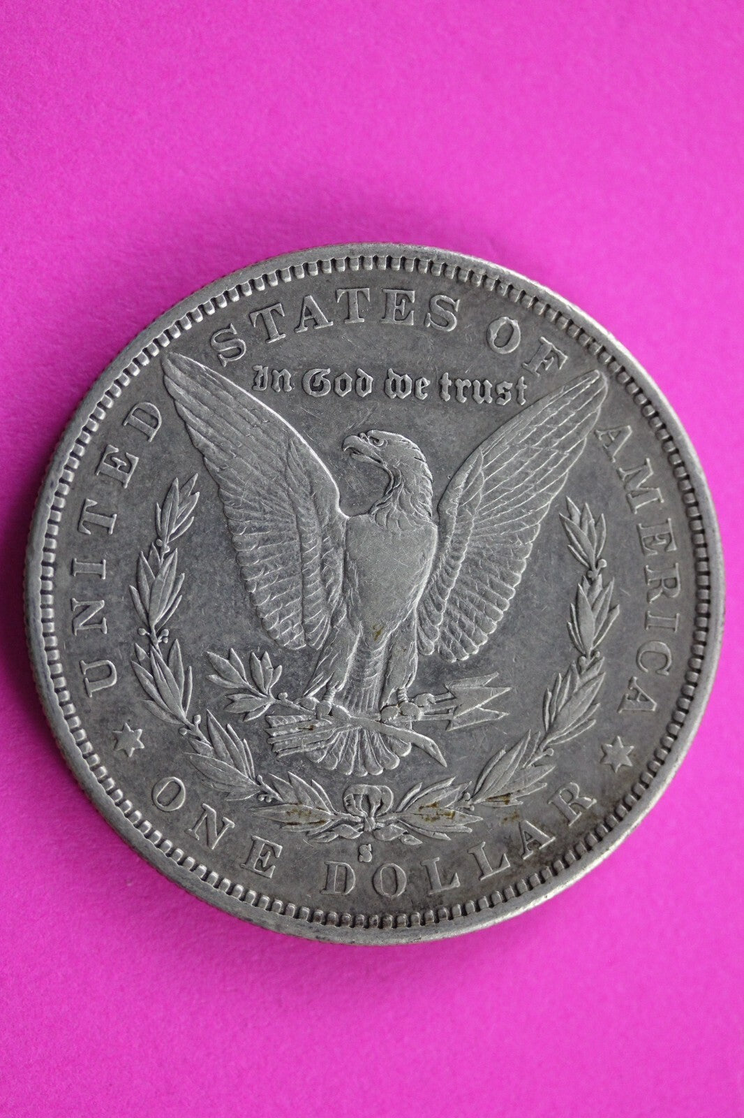 1883 S Morgan Lady Liberty Rare Date Silver Dollar Authentic 0224N