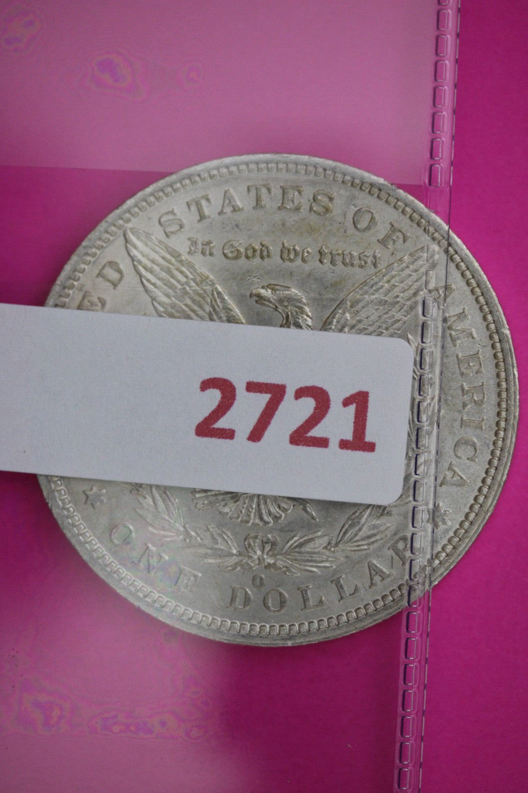 1879 O Morgan Lady Liberty Silver Dollar Guaranteed Authentic & Genuine 2721