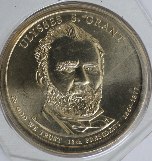 Gem BU 2011 P Ulysses S Grant Presidential Dollar Mint Cello Exact Coin TOM 67