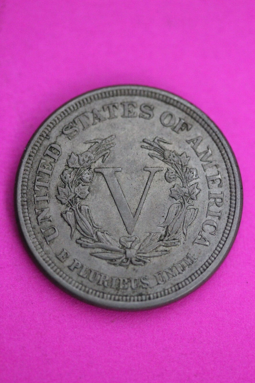 High Grade 1883 No Cents V Liberty Nickel Exact Coin Pictured Scarce Key Date 07