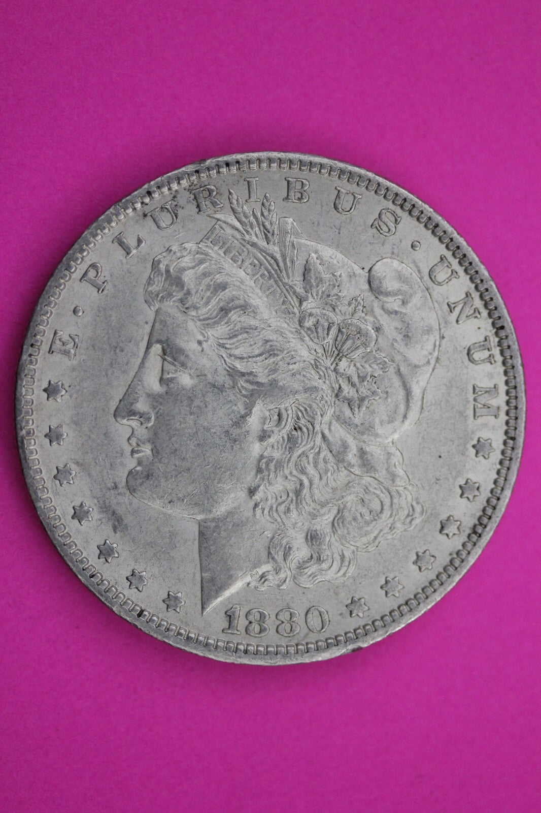 High Grade 1880 O Morgan Lady Liberty Rare Date Silver Dollar Authentic 0199N