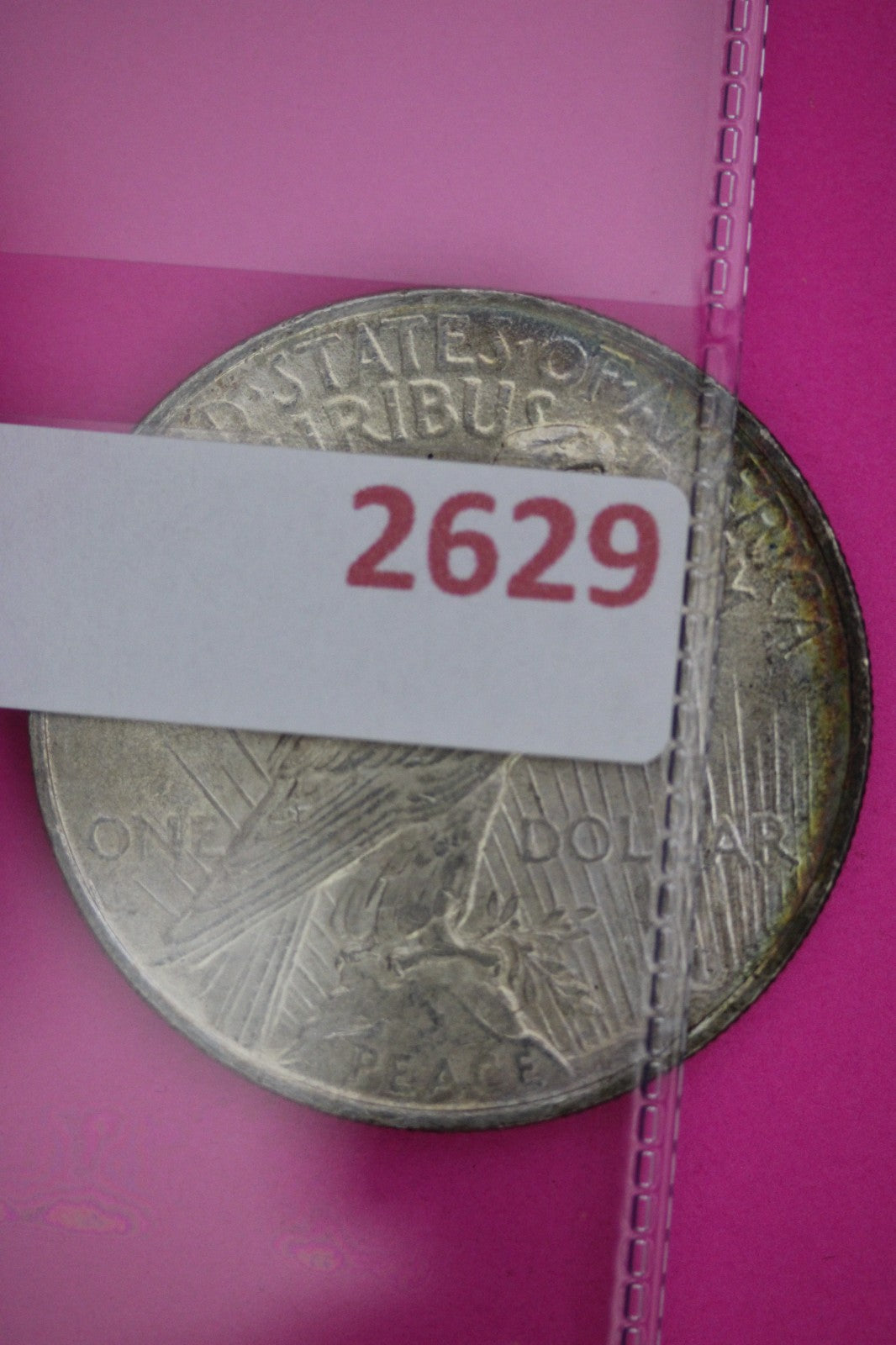 High Grade 1923 P Peace Silver Dollar LIberty Coin Authentic & Genuine 2629