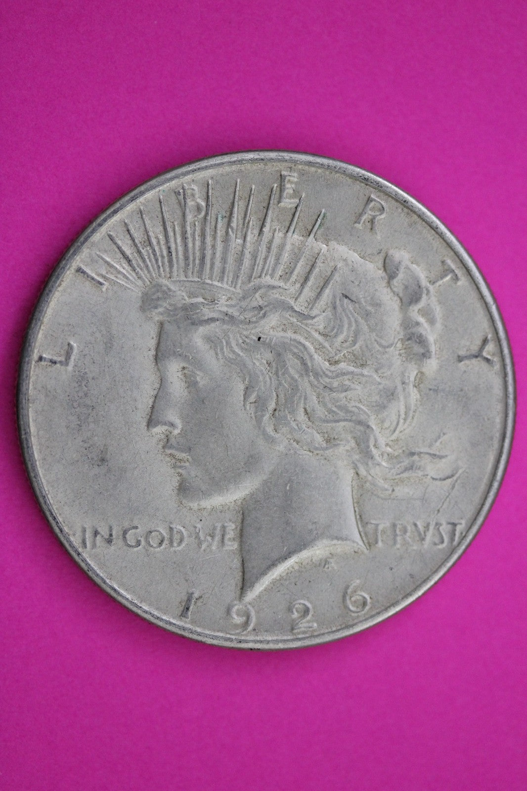 1926 S Peace Silver Dollar LIberty Coin Guaranteed Genuine American Seller 2005