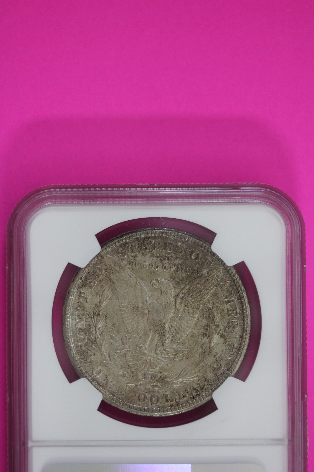 Toned 1921 S MS 63 Liberty Morgan Silver Dollar NGC Certified Graded 258