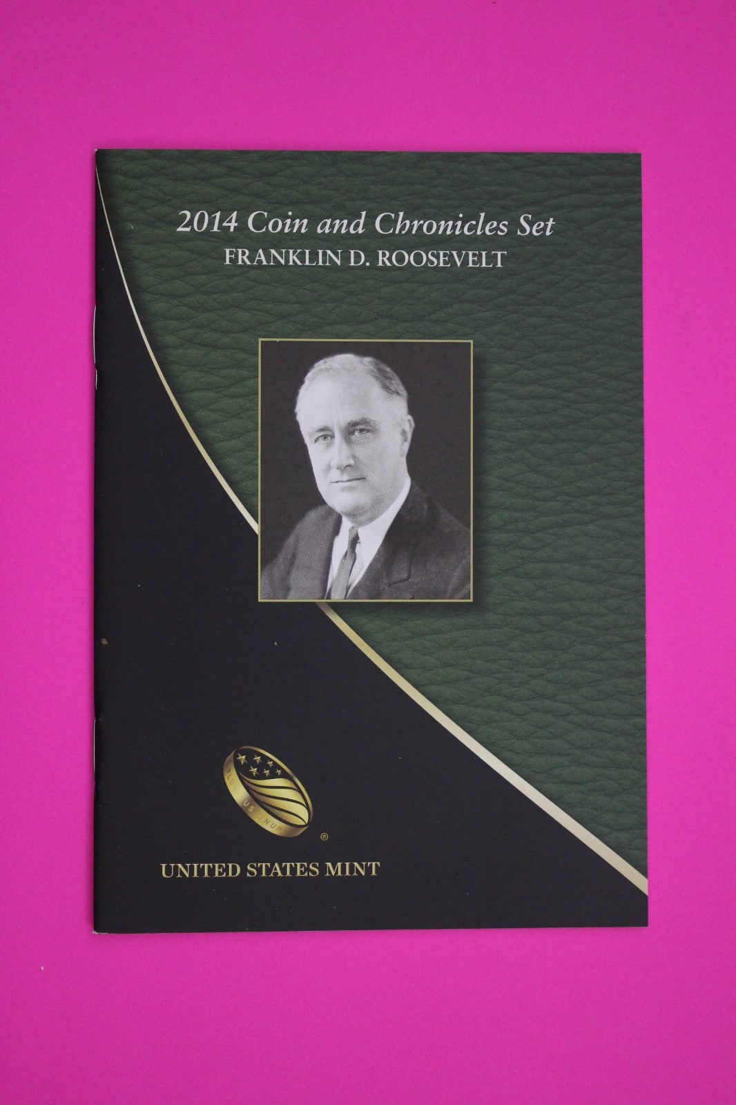 Gem 2014 Franklin Roosevelt Coins & Chronicles Set 1 OZ Silver Box & COA 7067