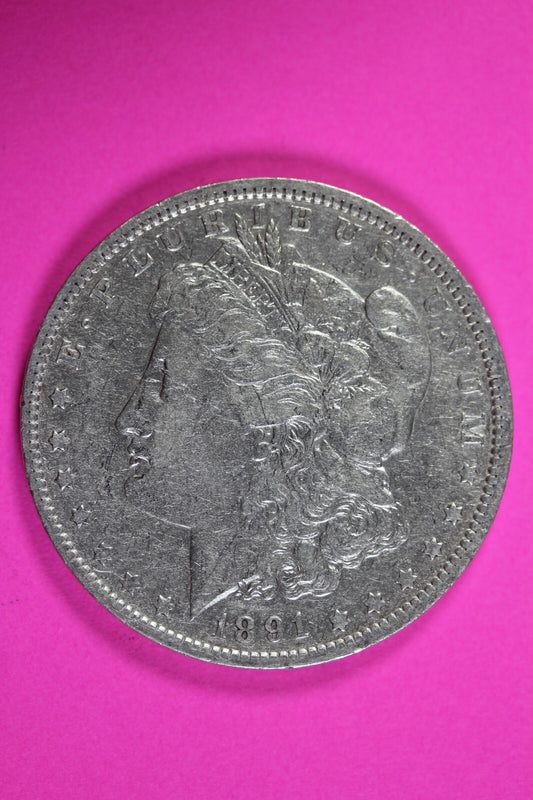 1891 O Morgan Lady Liberty Silver Dollar Rare Key Date Coin New Orleans 234