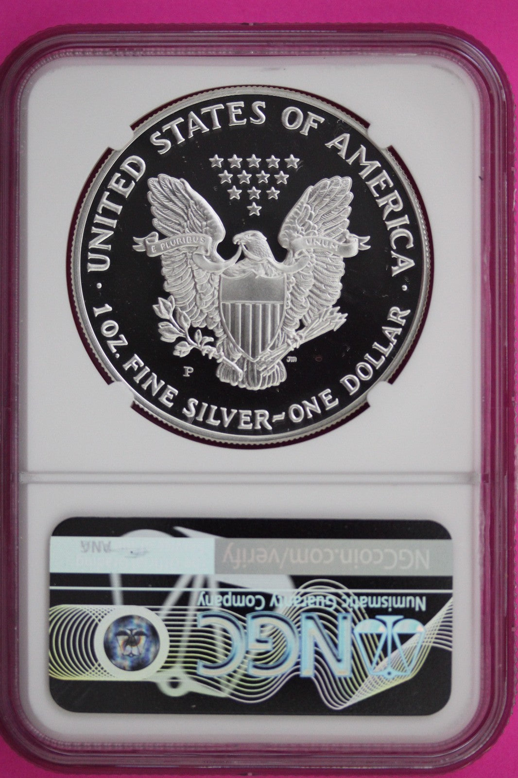 1993 P PF 69 American Silver Eagle Proof Ultra Cameo NGC Graded Authentic 058
