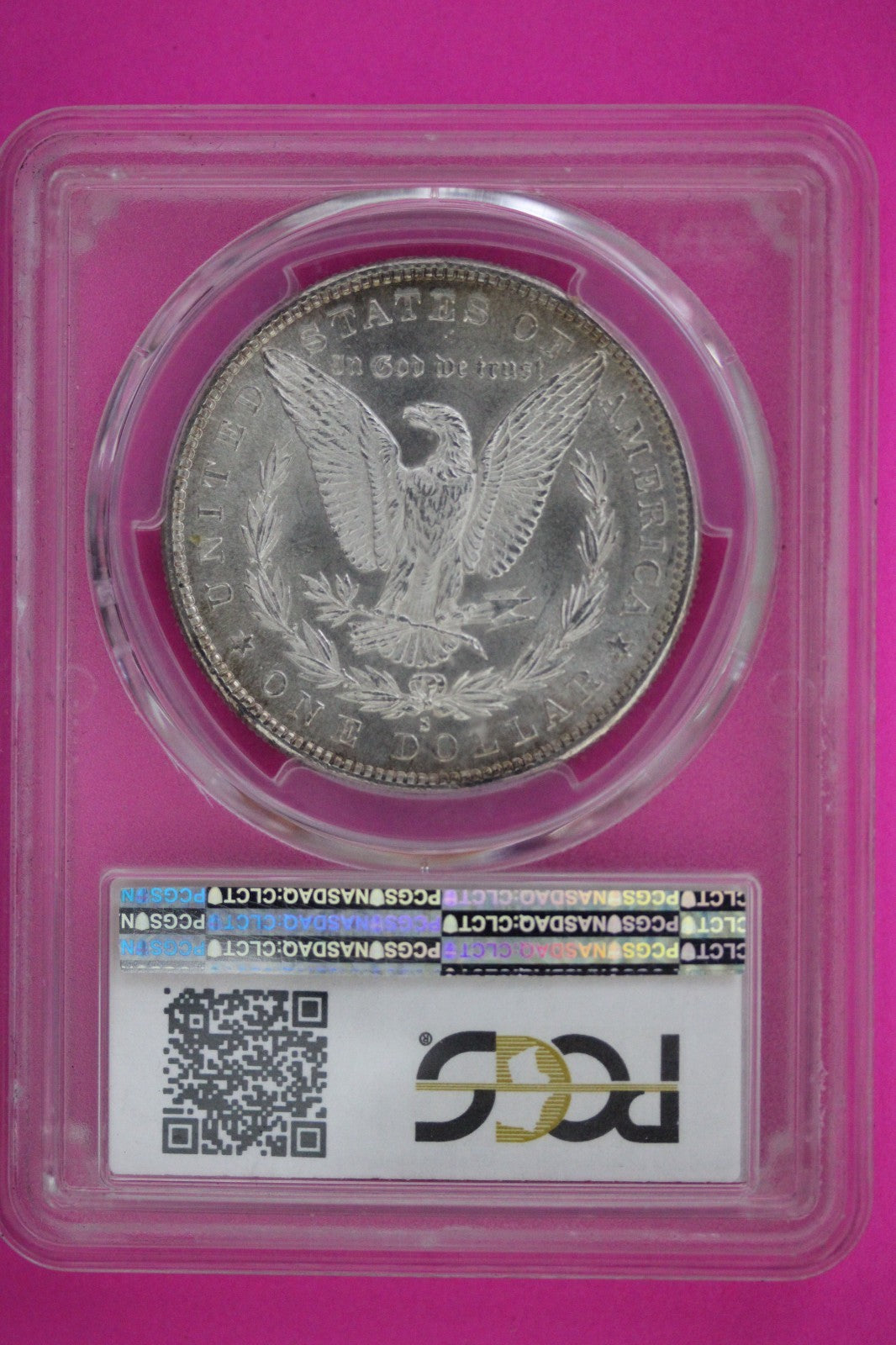1881 S MS 63 Liberty Morgan Silver Dollar PCGS Certified Graded Authentic 11