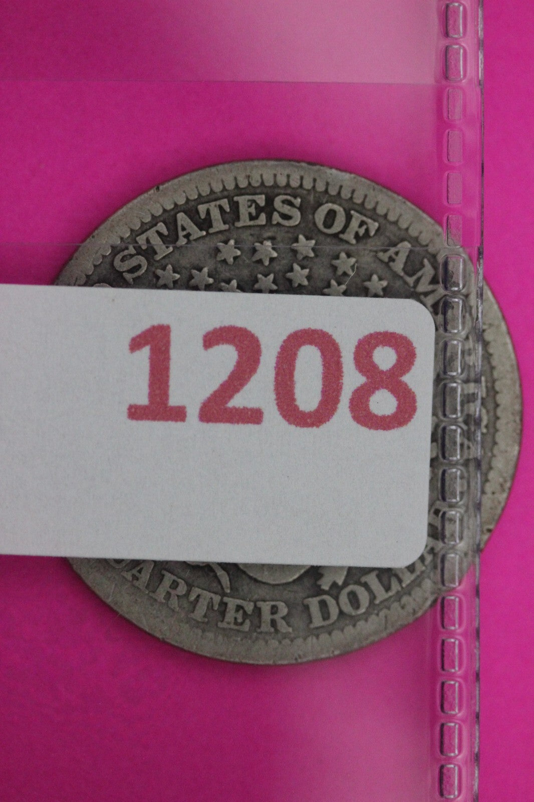 1913 P Barber Liberty Silver Quarter Guaranteed Authentic & Genuine Coin 1208