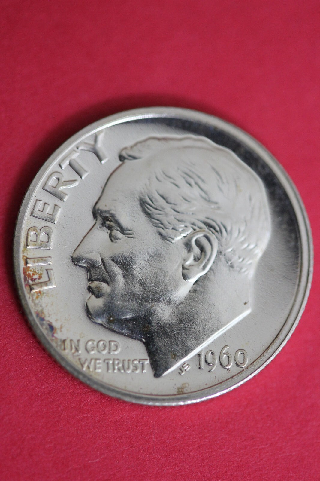 1960 Silver Proof Roosevelt Dime Exact Coin Shown  OCE 04