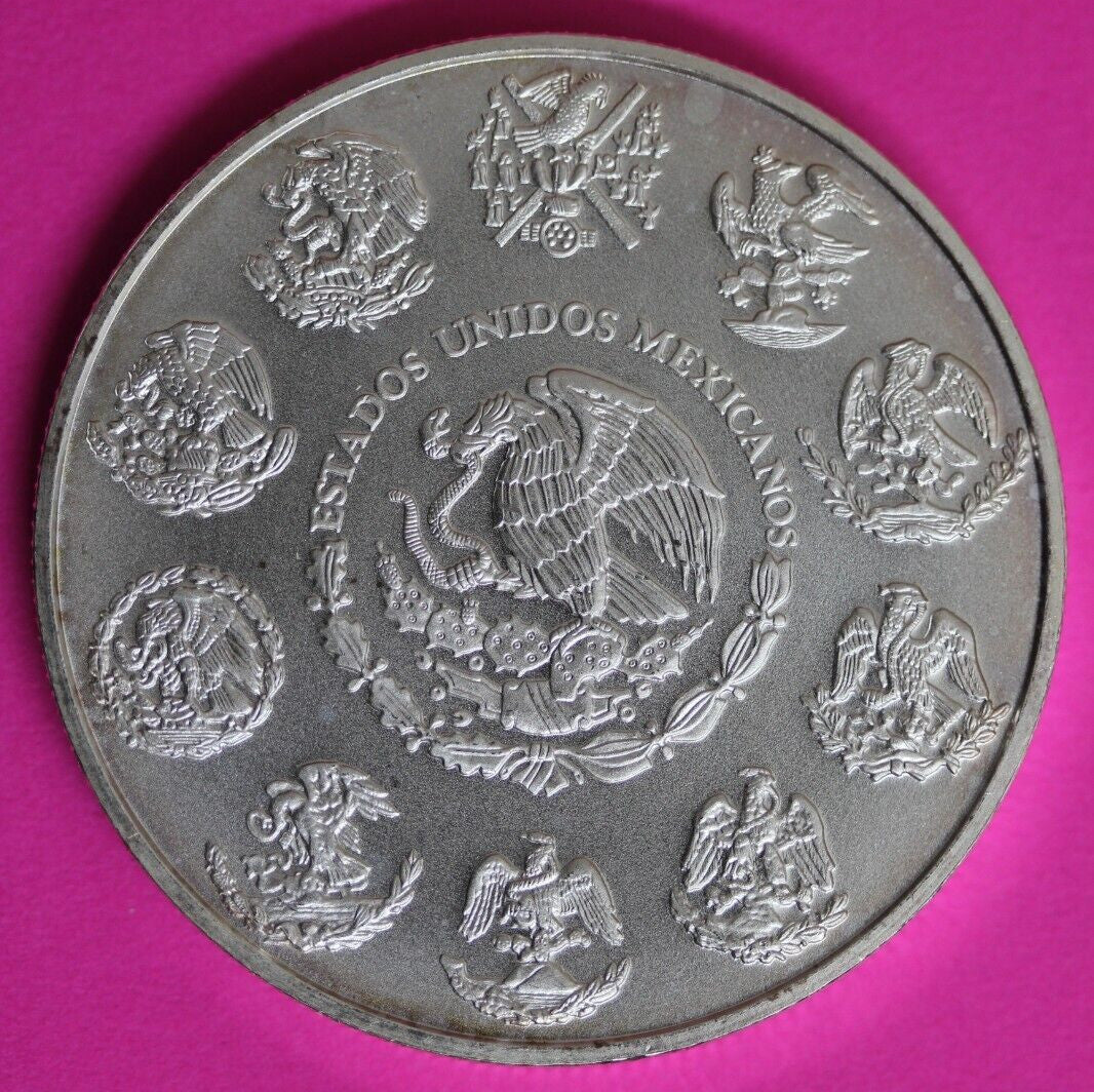 Gem BU 2015 Mexico Libertad Same Coin In Pics 1 Onza 1 OZ .999 Silver Coin 118
