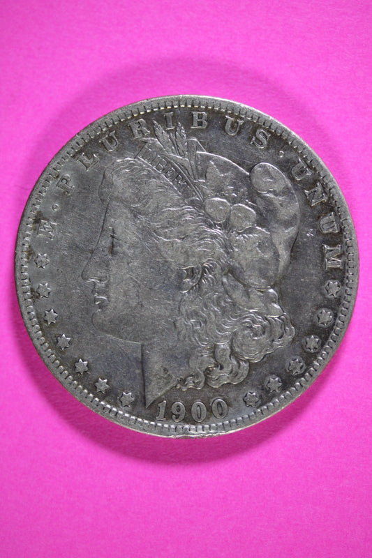 1900 S Morgan Lady Liberty Silver Dollar Guaranteed Authentic & Genuine 2680