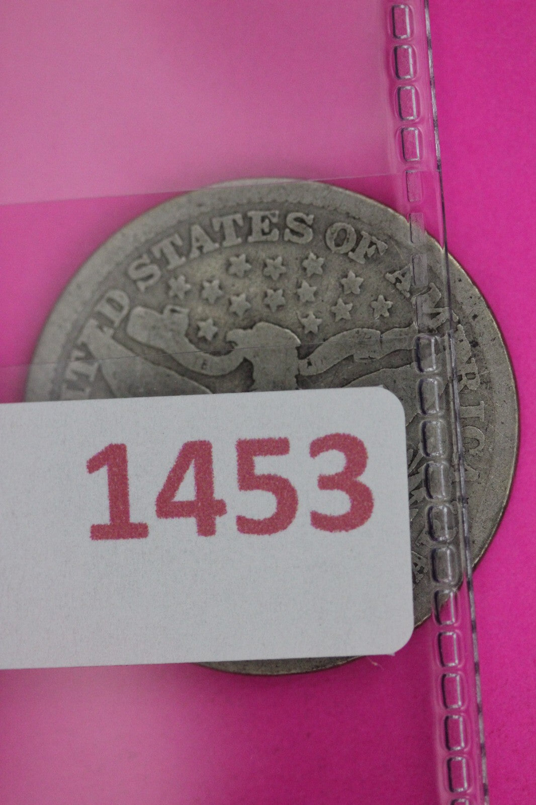 1894 P Barber Liberty Silver Quarter Guaranteed Authentic & Genuine Coin 1453