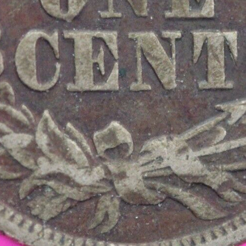 1863 Copper Nickel Indian Head Cent Penny Early Type Coin Exact Coin Pictured 54