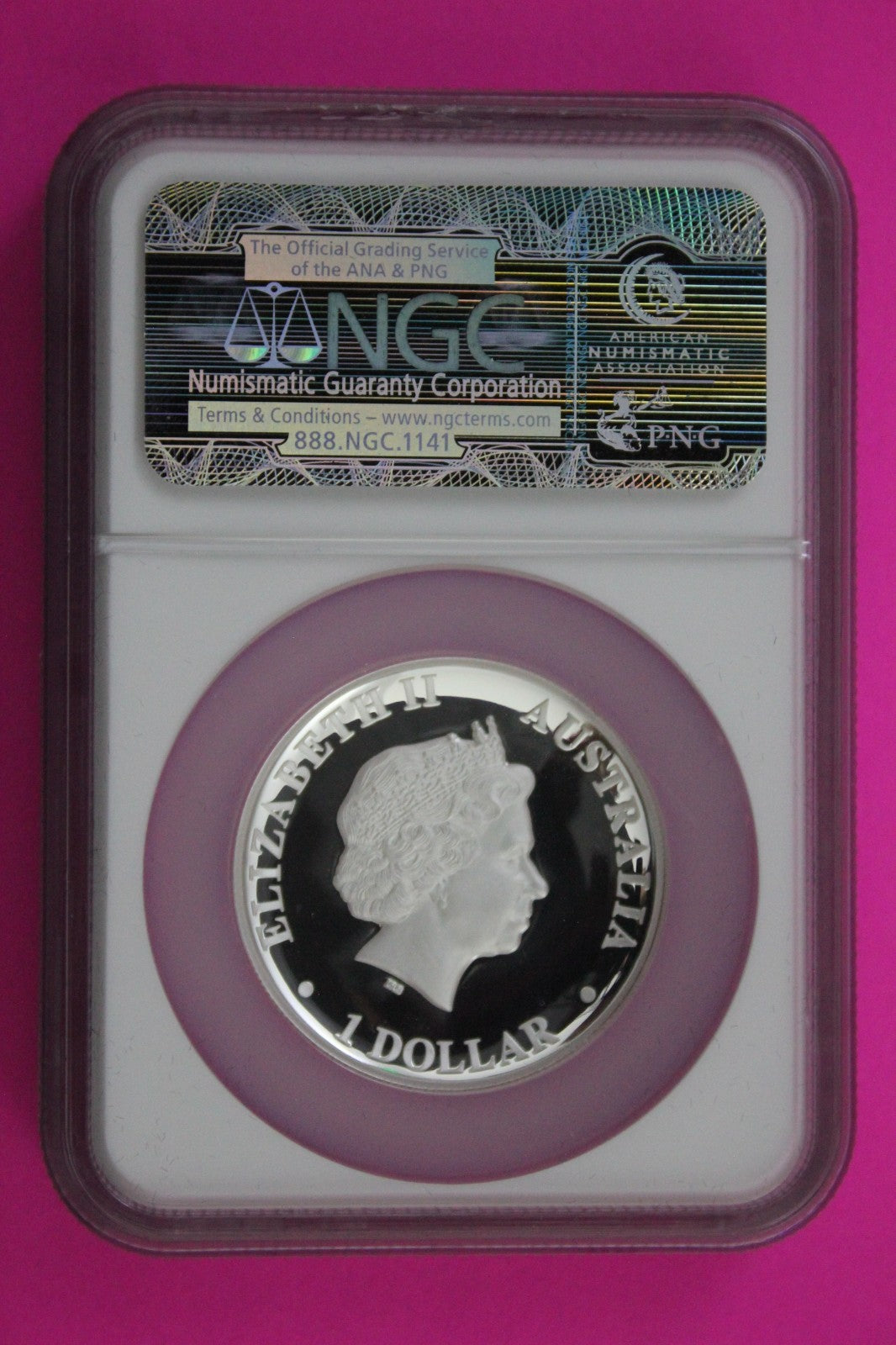 2015 PF 70 High Relief Australia Kangaroo $1 Dollar NGC Certified Graded 6009