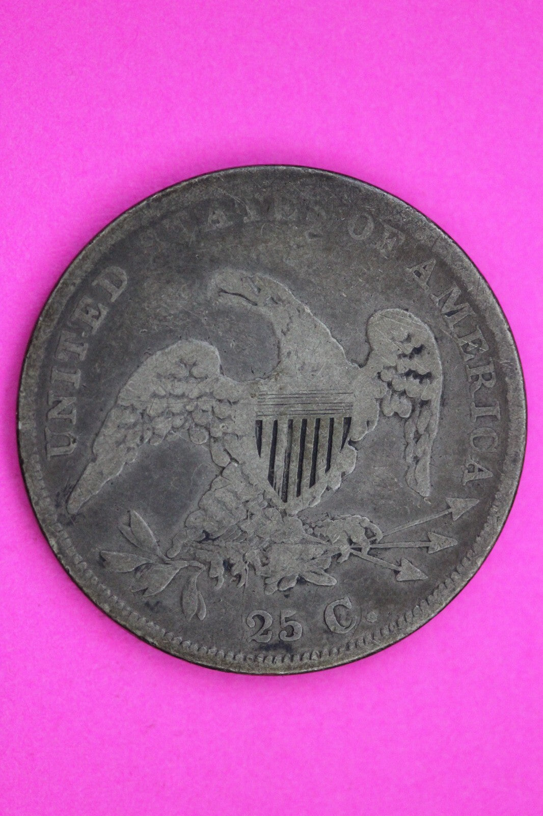 1836 Bust Cap Quarter Lady Liberty Guaranteed Authentic & Genuine Coin 1197