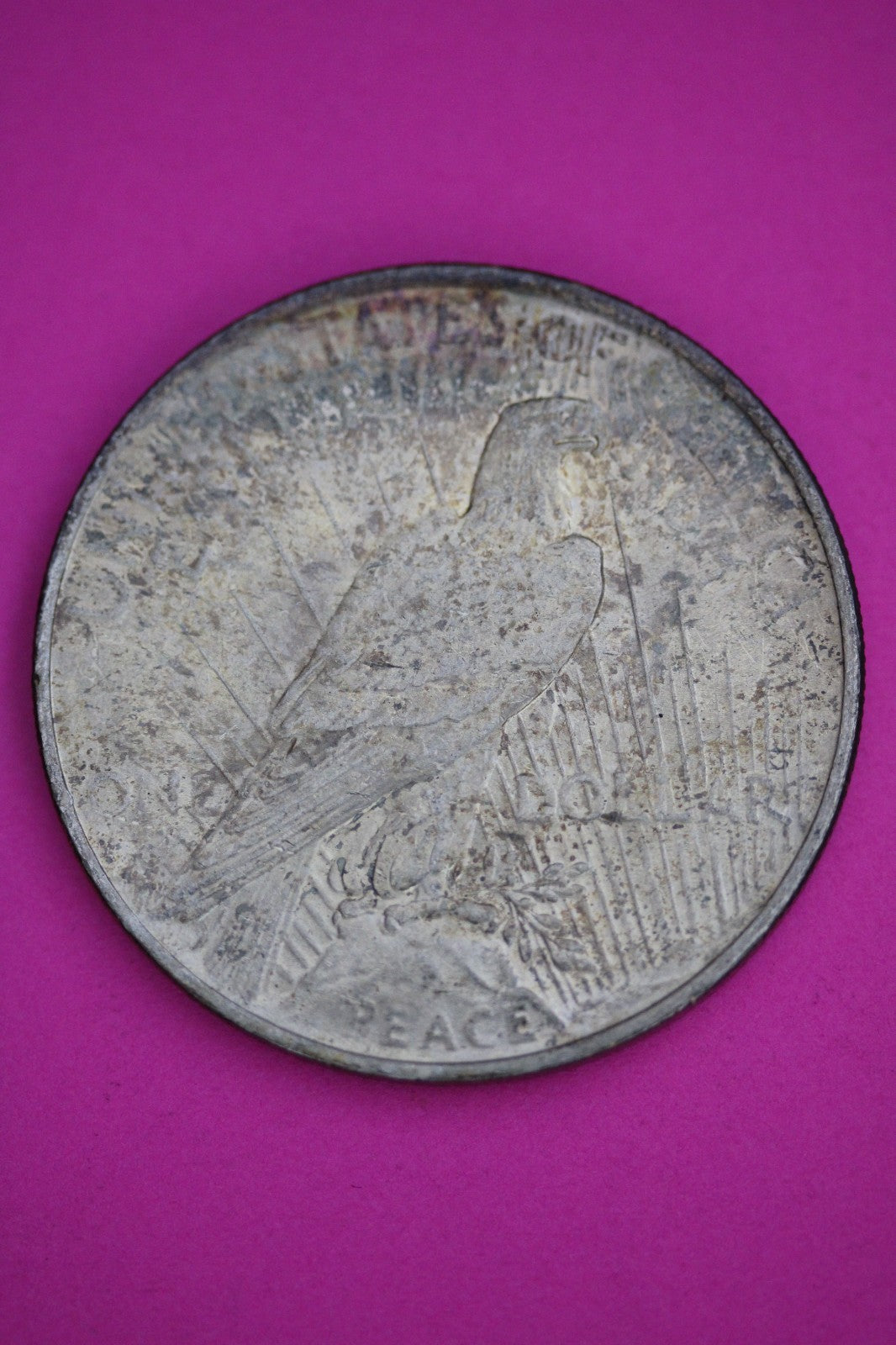 High Grade 1923 P Peace Silver Dollar LIberty Coin Authentic & Genuine 2634