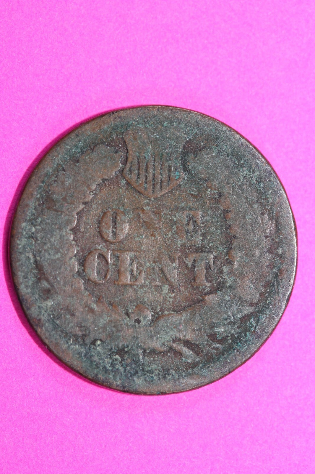 1865 Indian Head Cent Penny Scarce Early Type Coin Exact Coin Pictured 133