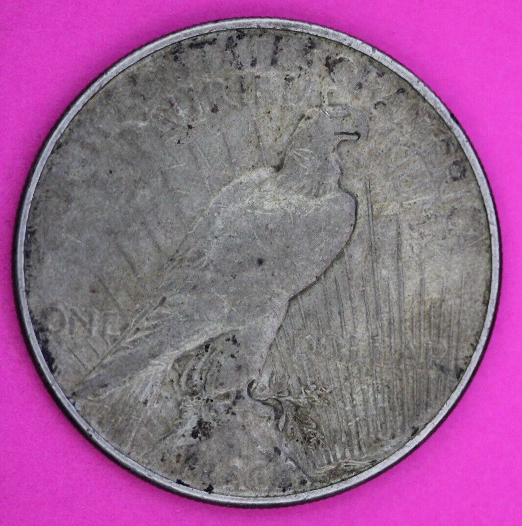 1934 P Liberty Peace Silver Dollar Scarce Semi Key Date Coin Philadelphia 137