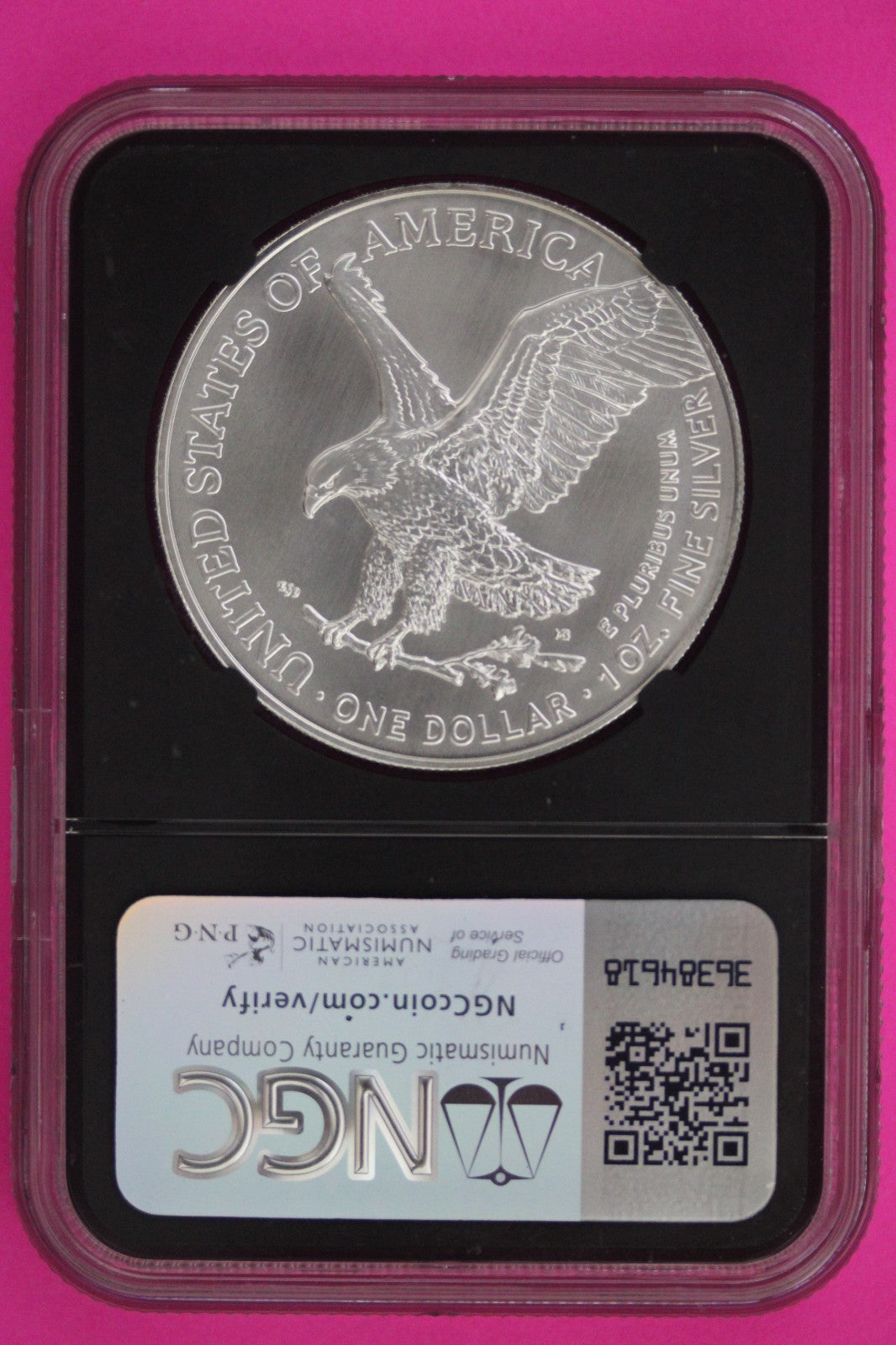 Star Privy 2024  (P) MS 70 Redbook Label Silver Eagle Coin NGC Graded Slab 852