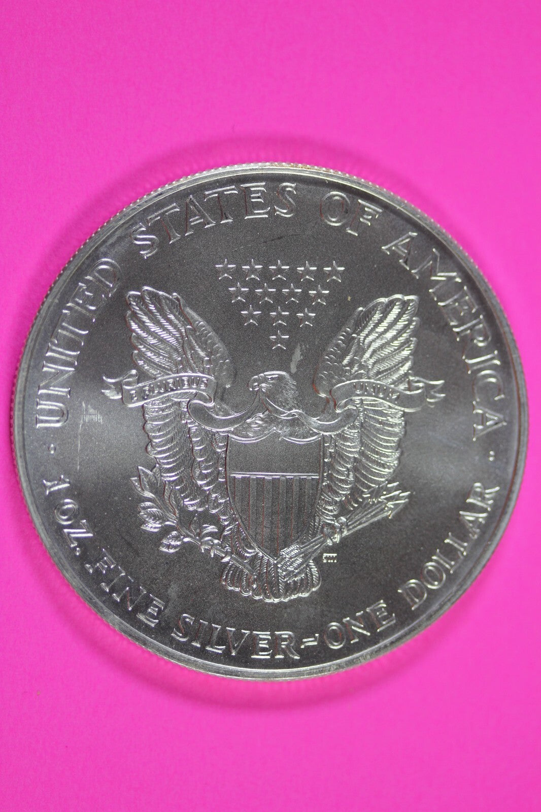 Colorized 2000 American Silver Eagle 1 Ounce .999 Fine Exact Coin Shown 152