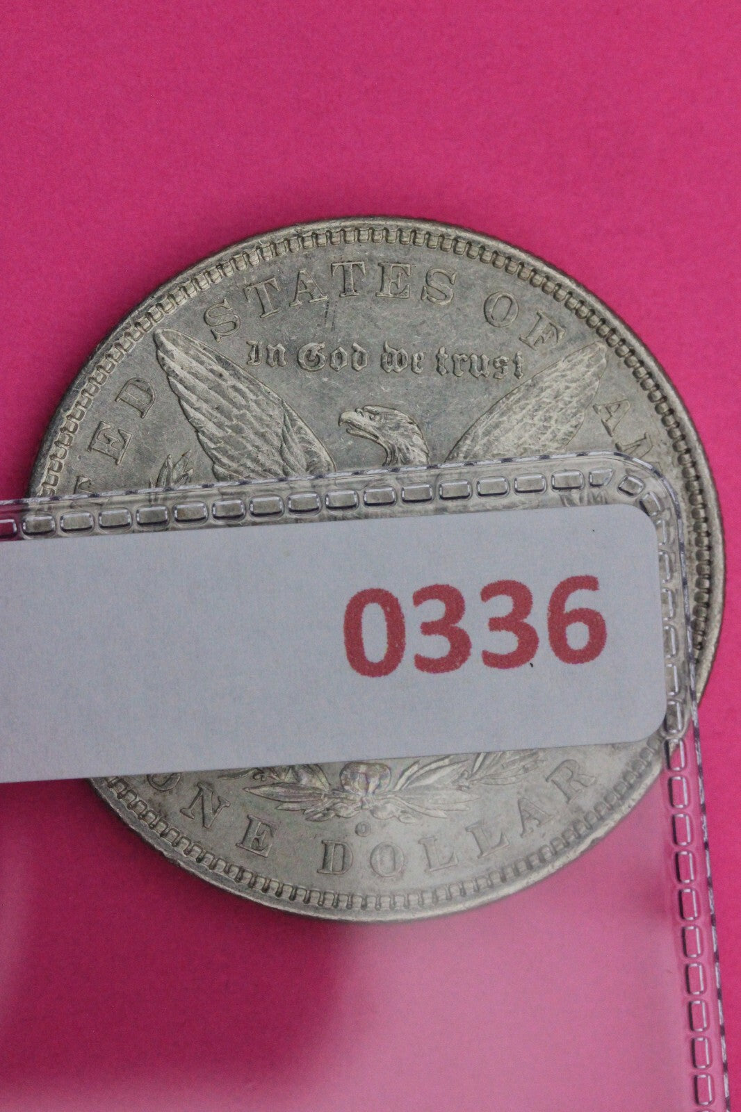 High Grade 1880 O Morgan Lady Liberty Rare Date Silver Dollar Authentic 0336N